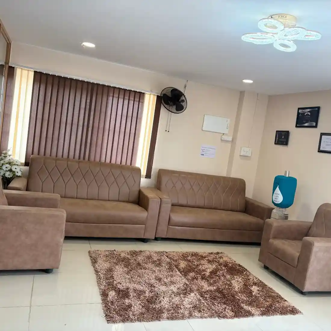 Shine dentistry waiting room