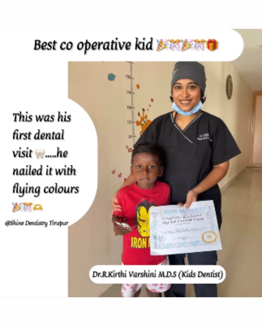 Kids first dental visit